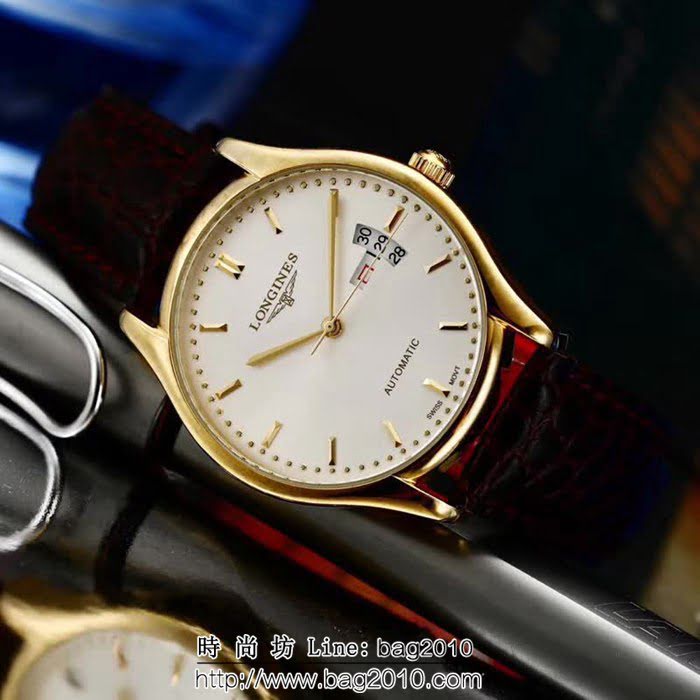 LONGINES浪琴 高級定制 全自動機械 男士腕表 WSS0414
